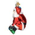 Load image into Gallery viewer, Snowboarding Santa Ornament - Southlake Paws

