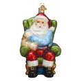 Load image into Gallery viewer, Santa Claus Vaccinated Ornament - Southlake Paws
