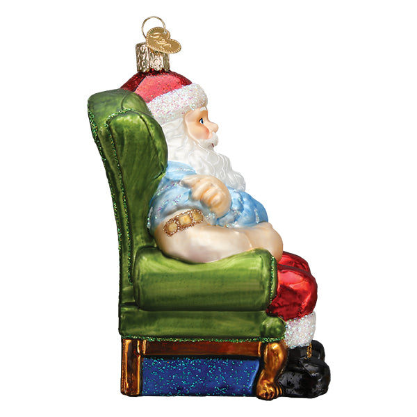 Santa Claus Vaccinated Ornament - Southlake Paws