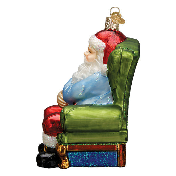 Santa Claus Vaccinated Ornament - Southlake Paws