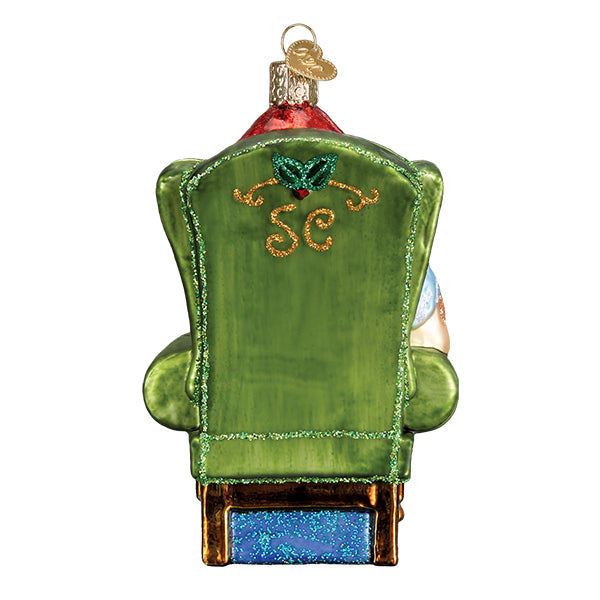 Santa Claus Vaccinated Ornament - Southlake Paws