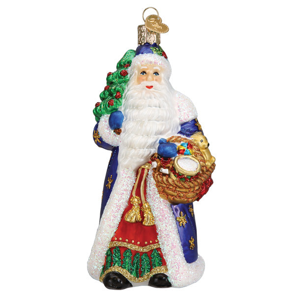 Regal Father Christmas Ornament - Southlake Paws