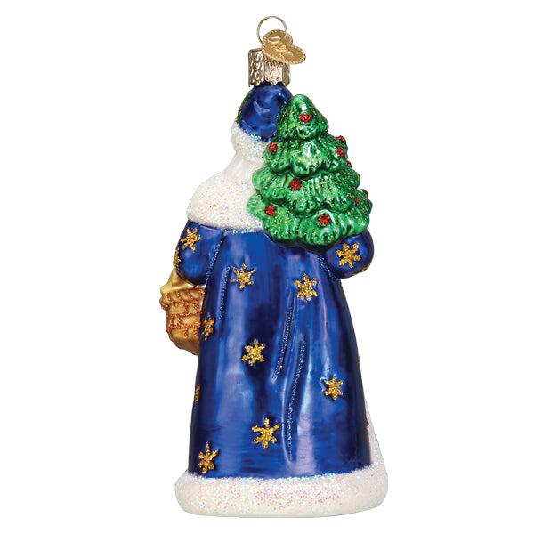Regal Father Christmas Ornament - Southlake Paws