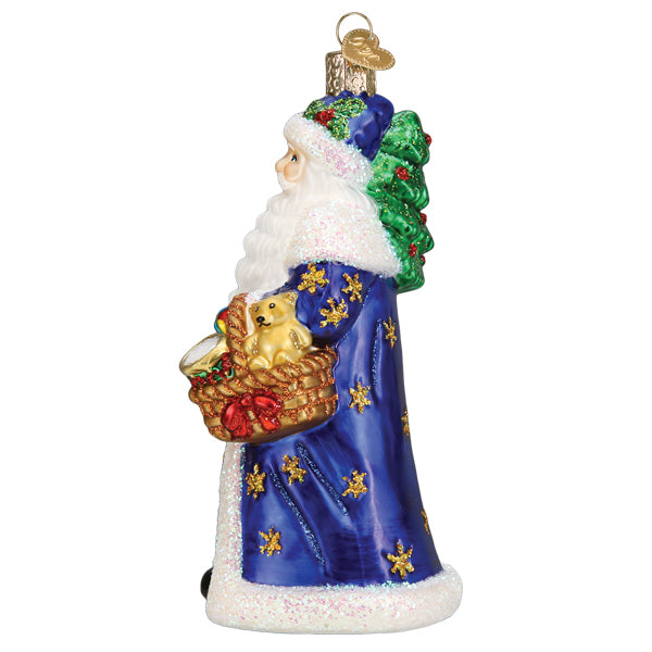 Regal Father Christmas Ornament - Southlake Paws