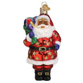 Load image into Gallery viewer, Jolly African American Santa Ornament - Southlake Paws

