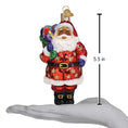 Load image into Gallery viewer, Jolly African American Santa Ornament - Southlake Paws
