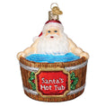 Load image into Gallery viewer, Santa's Hot Tub Ornament - Southlake Paws
