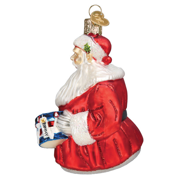 Norman Rockwell Iconic Santa Ornament - Southlake Paws