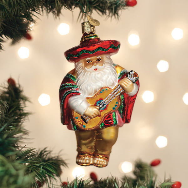 Papa Noel Ornament - Southlake Paws