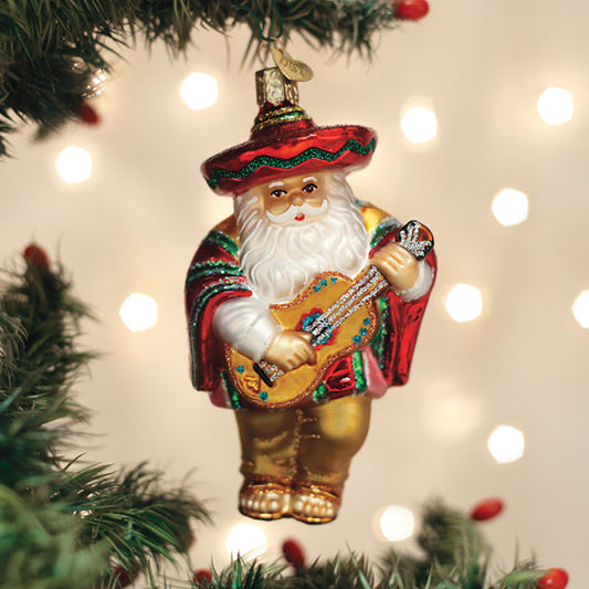 Papa Noel Ornament - Southlake Paws