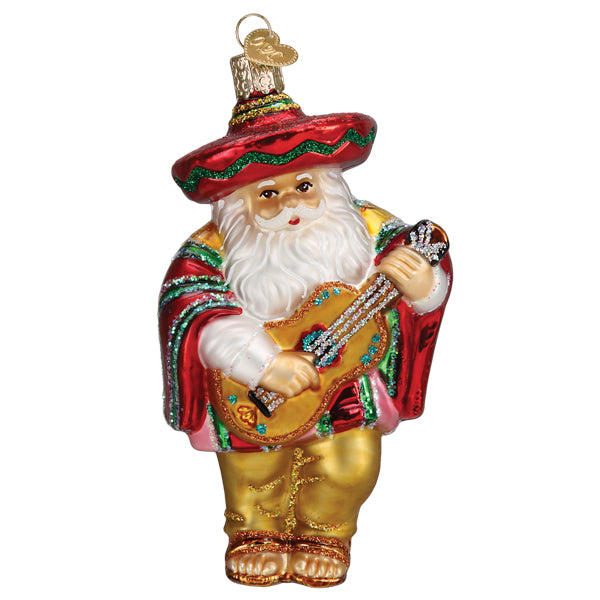 Papa Noel Ornament - Southlake Paws