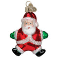 Load image into Gallery viewer, Small Silly Santa Ornament - Southlake Paws
