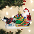 Load image into Gallery viewer, Santa's Dog Sled Ornament - Southlake Paws
