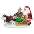 Load image into Gallery viewer, Santa's Dog Sled Ornament - Southlake Paws
