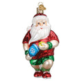 Load image into Gallery viewer, Pickleball Santa Ornament
