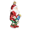Load image into Gallery viewer, Pickleball Santa Ornament
