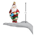 Load image into Gallery viewer, Pickleball Santa Ornament
