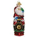 Load image into Gallery viewer, Santa On Locomotive Ornament - Southlake Paws
