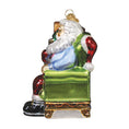 Load image into Gallery viewer, Santa At Hearth Ornament - Southlake Paws
