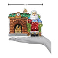 Load image into Gallery viewer, Santa At Hearth Ornament - Southlake Paws
