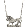 Load image into Gallery viewer, Justice For Cecil The Lion Pendant Necklace 16" + 3" Extender
