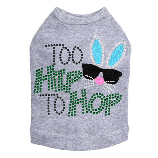 Too Hip to Hop - Dog Tank alternate view