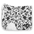 Load image into Gallery viewer, B&W - Floral Saddle Pad
