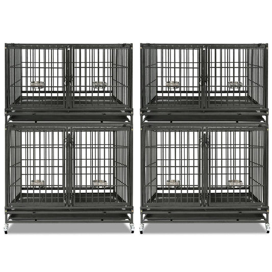 42" Collapsible Dog Crate 43ST