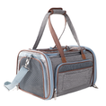 Load image into Gallery viewer, Mr. Peanut's Gold Series Standard Size Airline Compliant Expandable Pet Carrier

