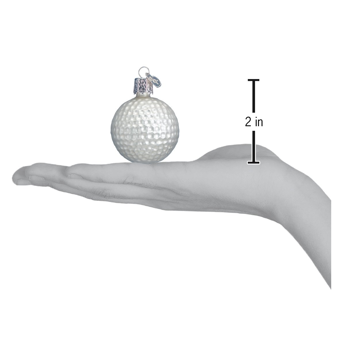 Golf Ball Ornament - Southlake Paws