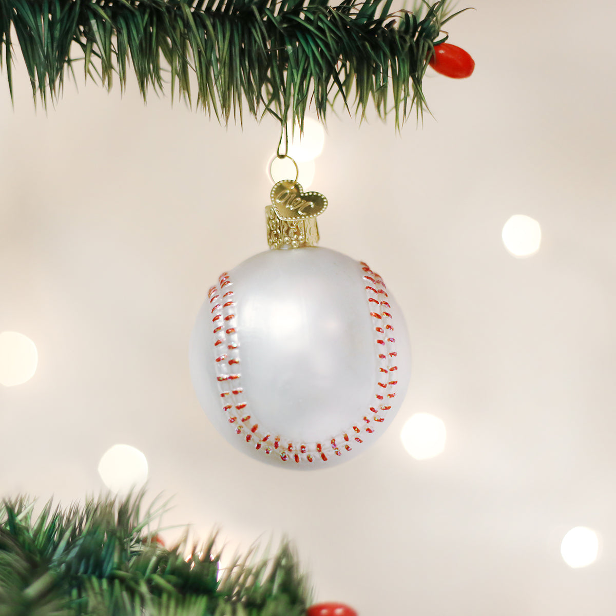 Baseball Christmas Ornament - Southlake Paws