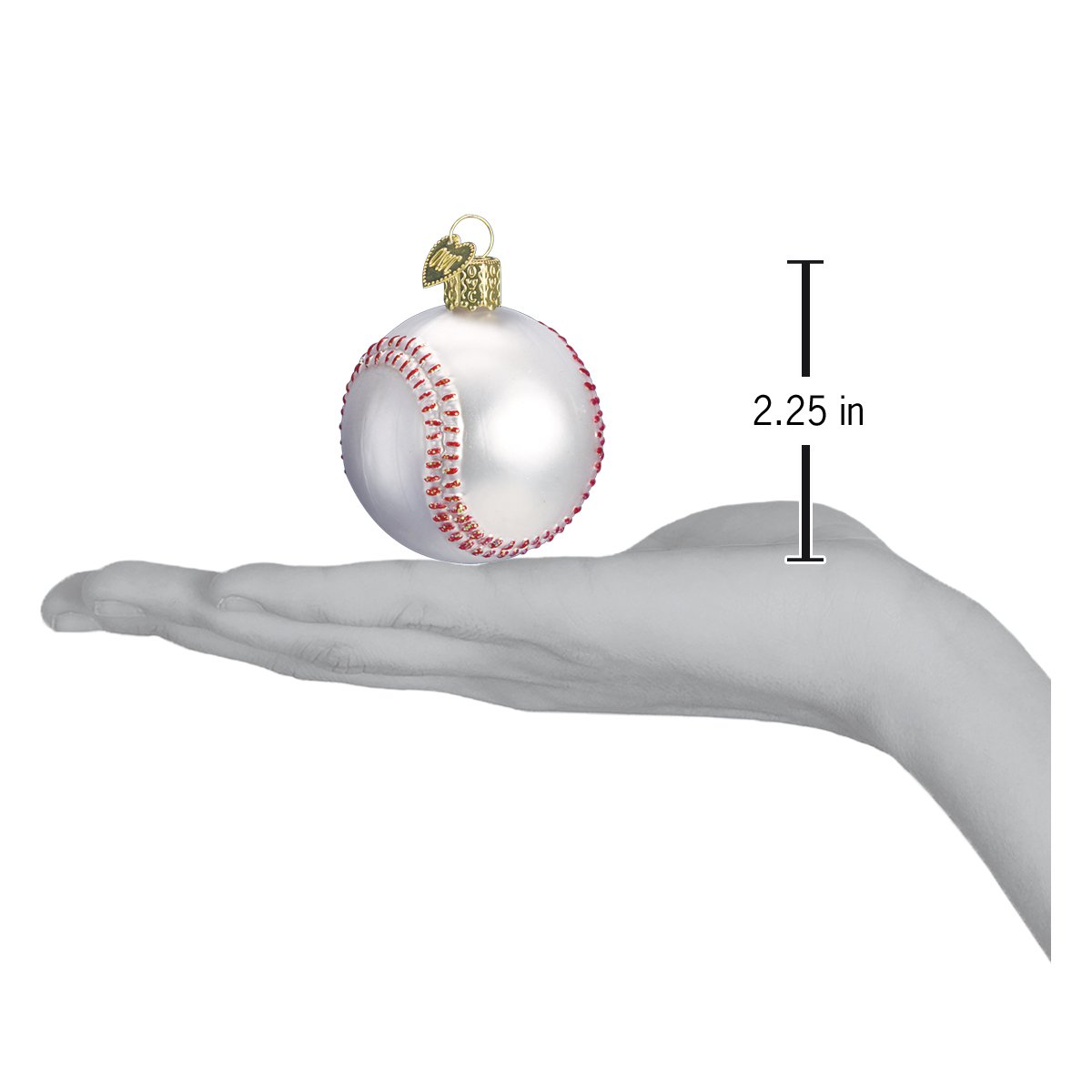 Baseball Christmas Ornament - Southlake Paws