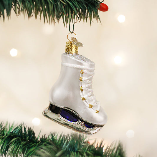 Ice Skate Ornament - Southlake Paws