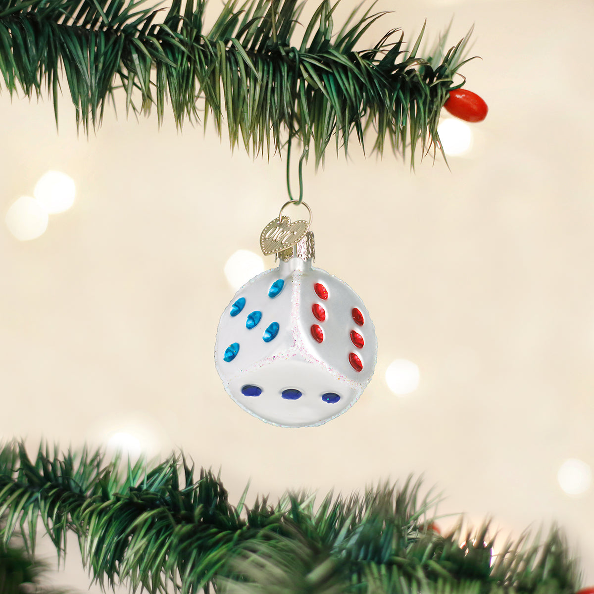 Dice Ornament - Southlake Paws