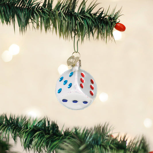 Dice Ornament - Southlake Paws