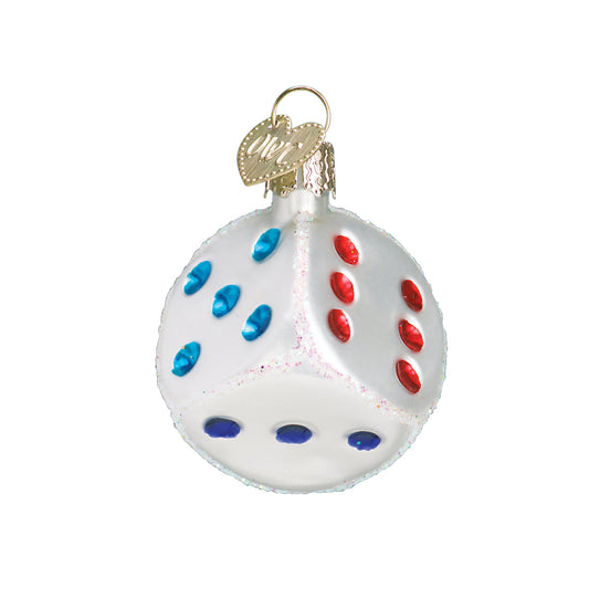Dice Ornament - Southlake Paws