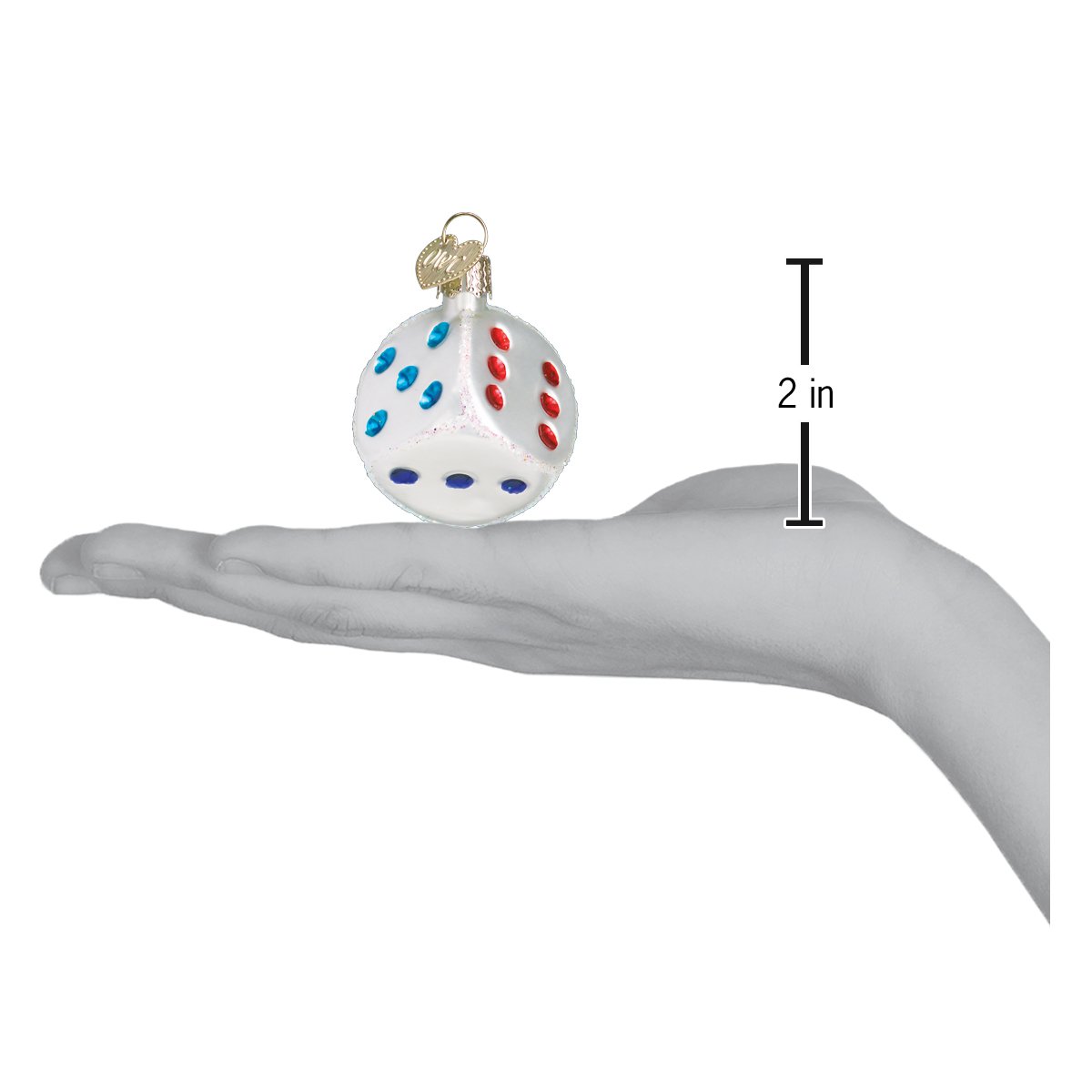 Dice Ornament - Southlake Paws