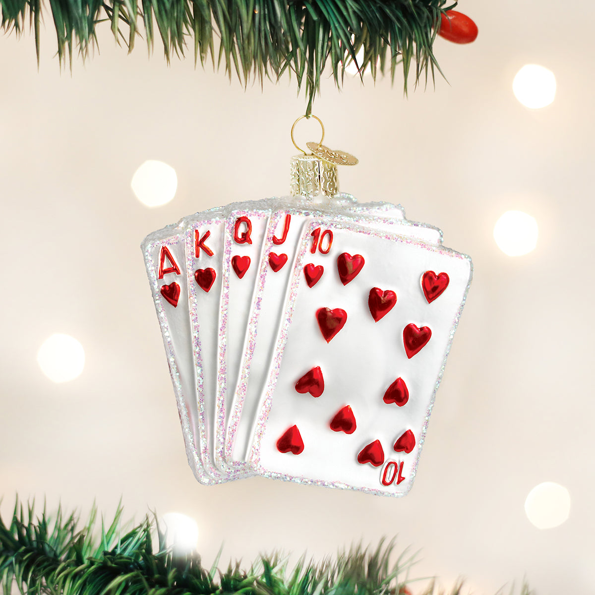 Royal Flush Ornament - Southlake Paws