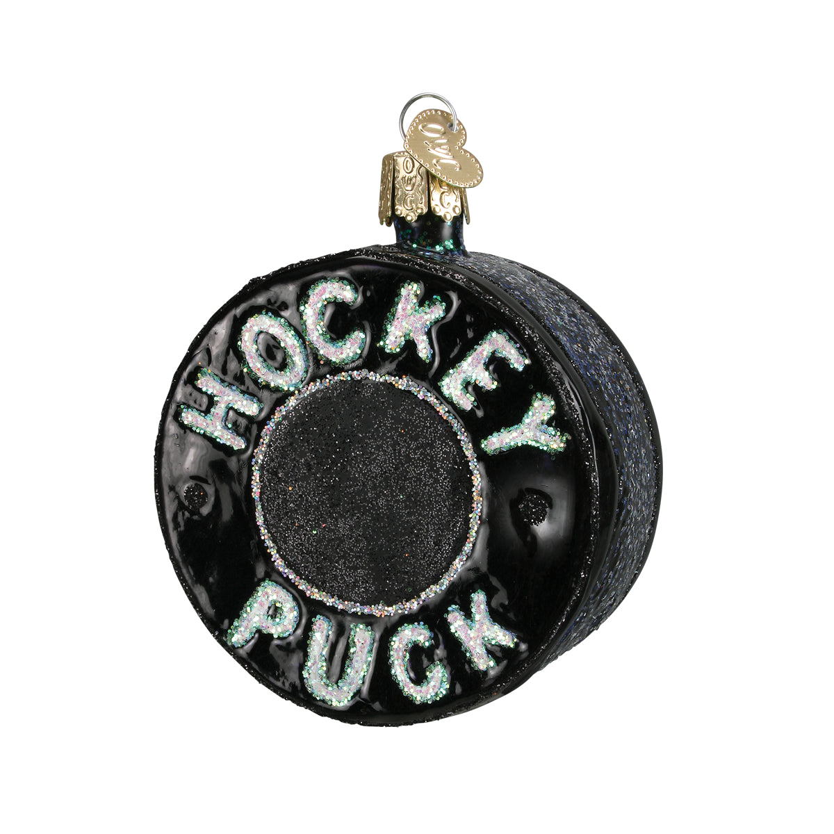 Hockey Puck Ornament - Southlake Paws