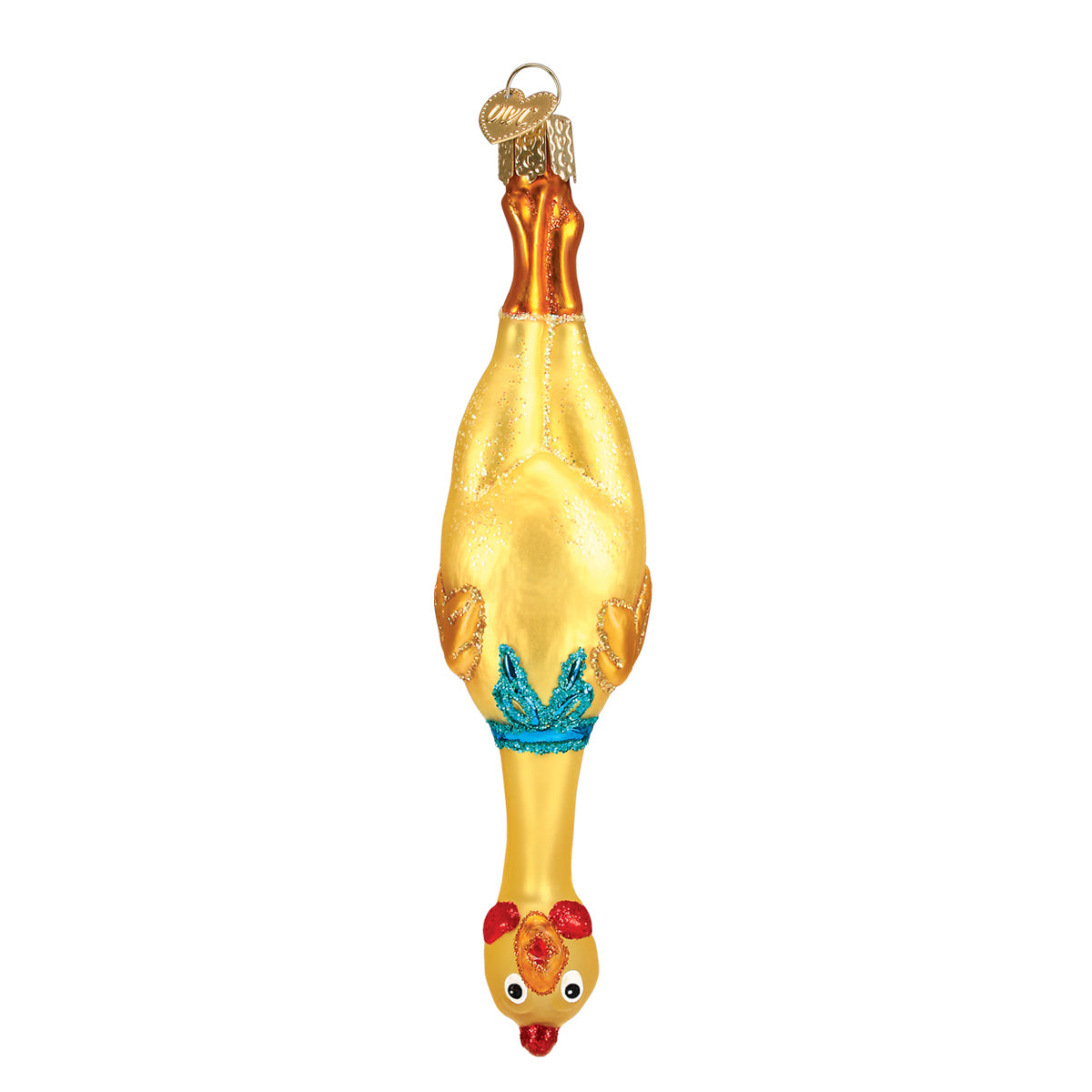 Rubber Chicken Ornament - Southlake Paws