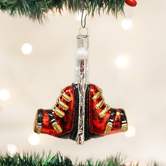 Ski Boots Ornament - Southlake Paws