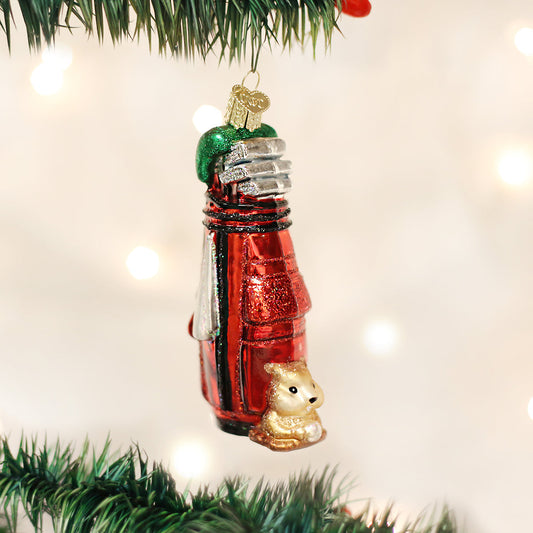 Golf Bag Ornament - Southlake Paws