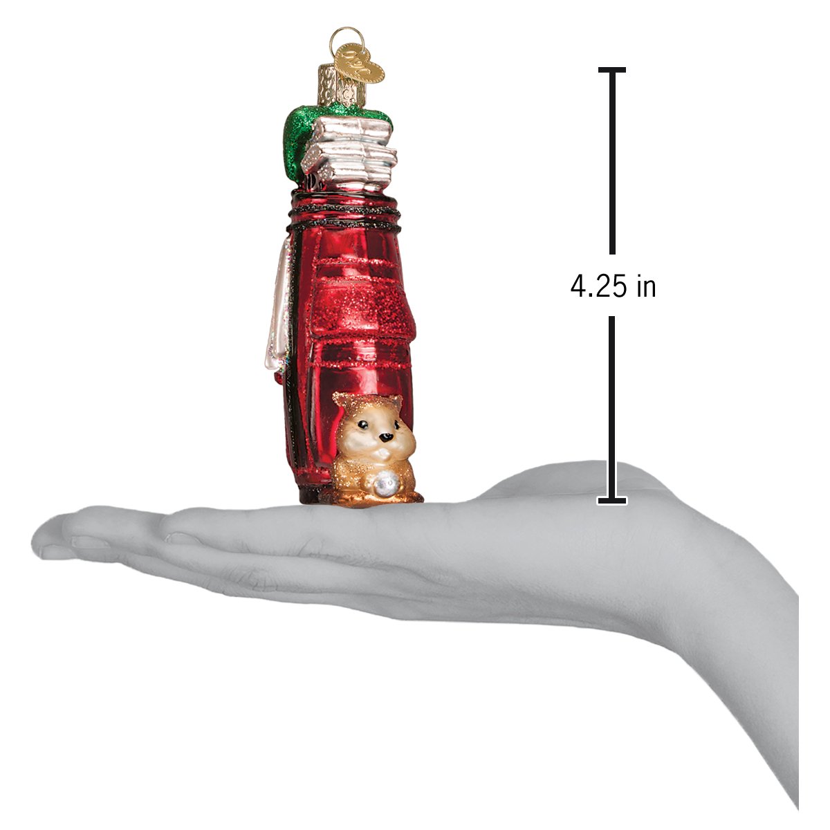 Golf Bag Ornament - Southlake Paws