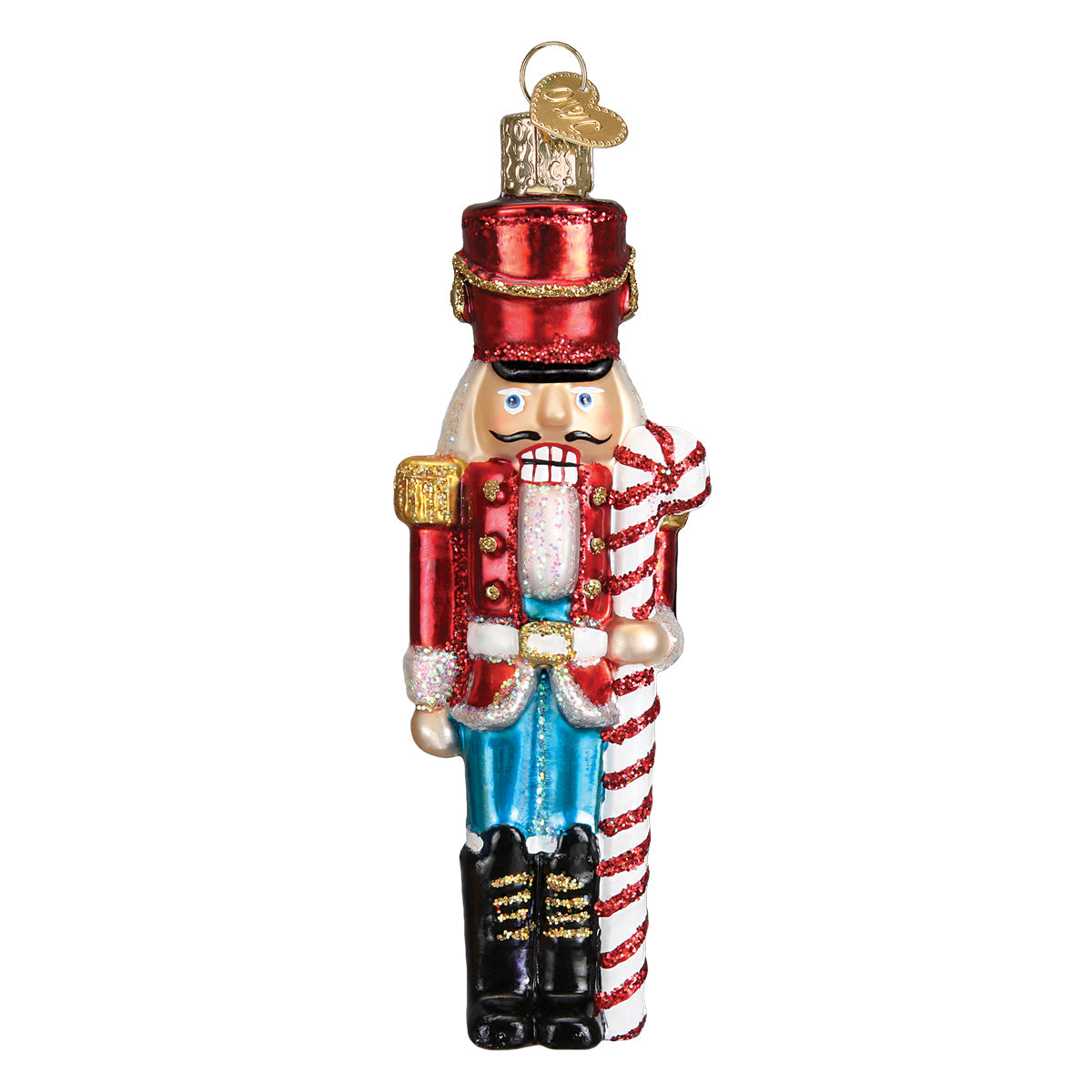 Peppermint Nutcracker Ornament - Southlake Paws