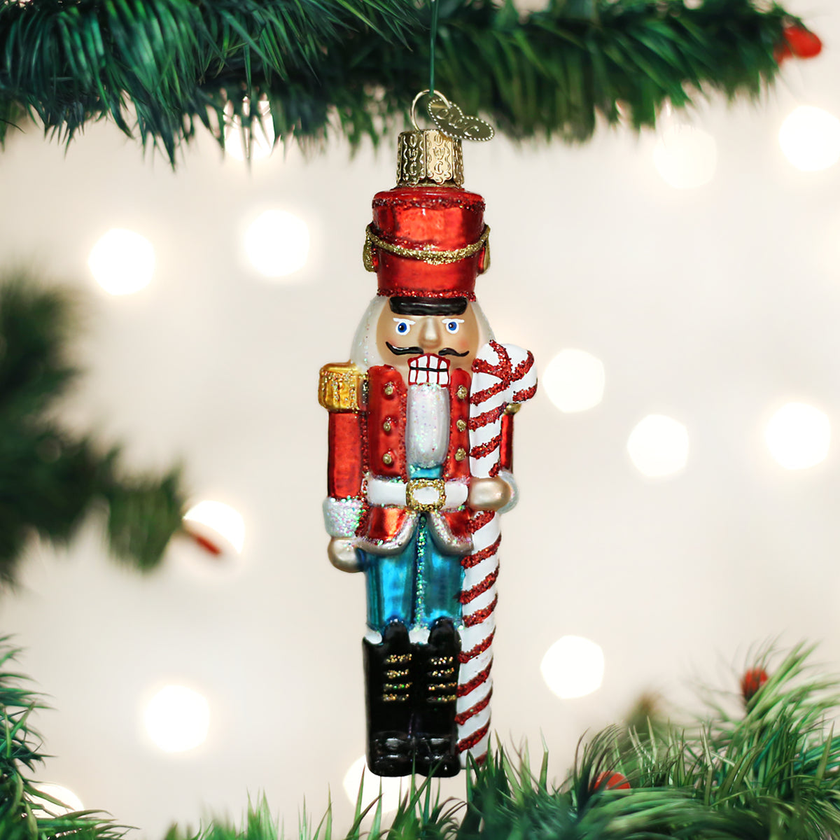 Peppermint Nutcracker Ornament - Southlake Paws