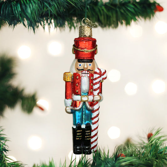 Peppermint Nutcracker Ornament - Southlake Paws