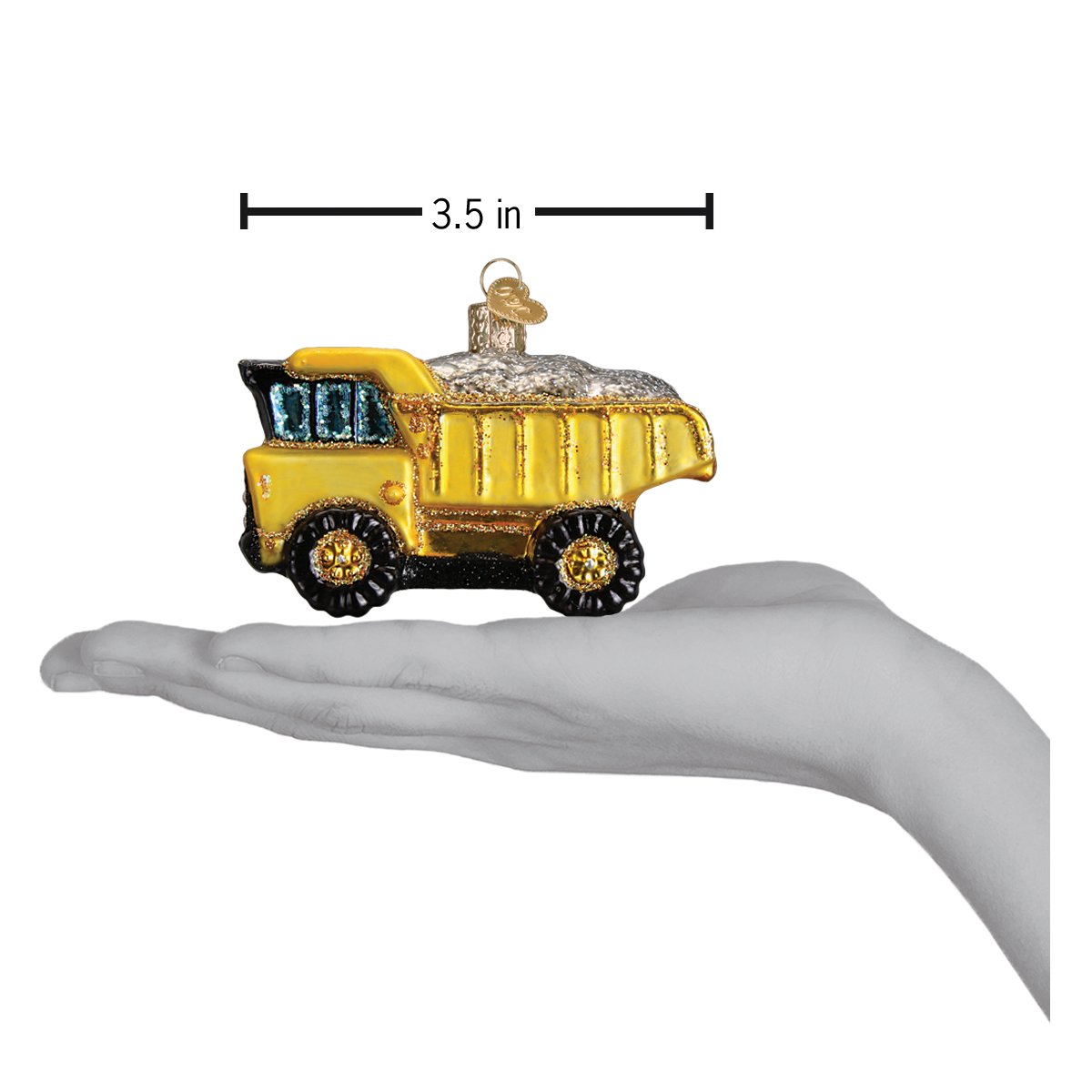 Toy Dump Truck Ornament - Southlake Paws