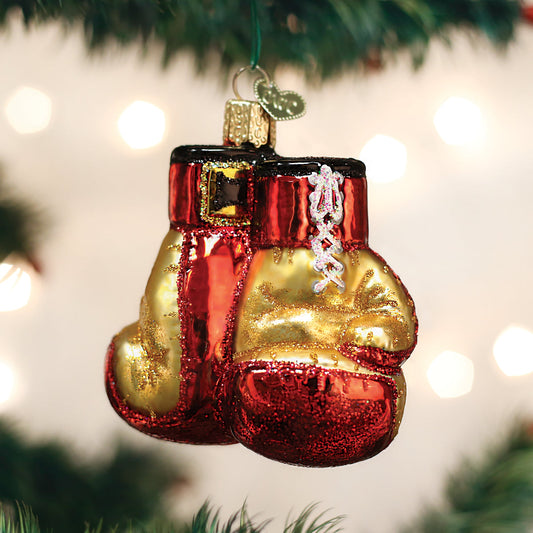 Boxing Gloves Ornament - Southlake Paws