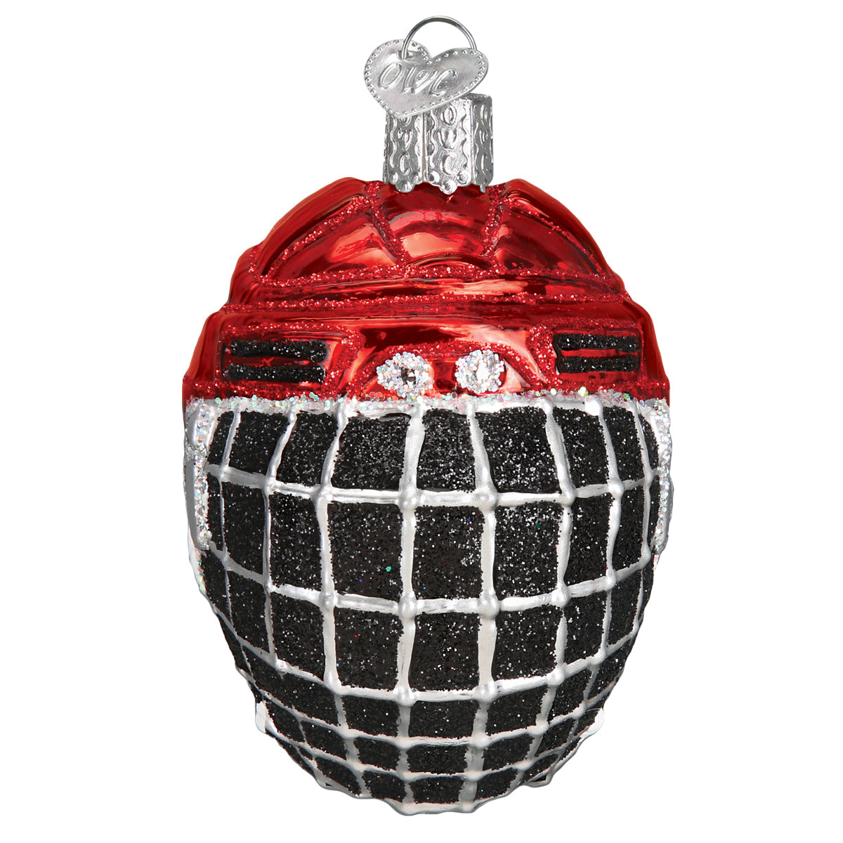 Hockey Helmet Ornament - Southlake Paws