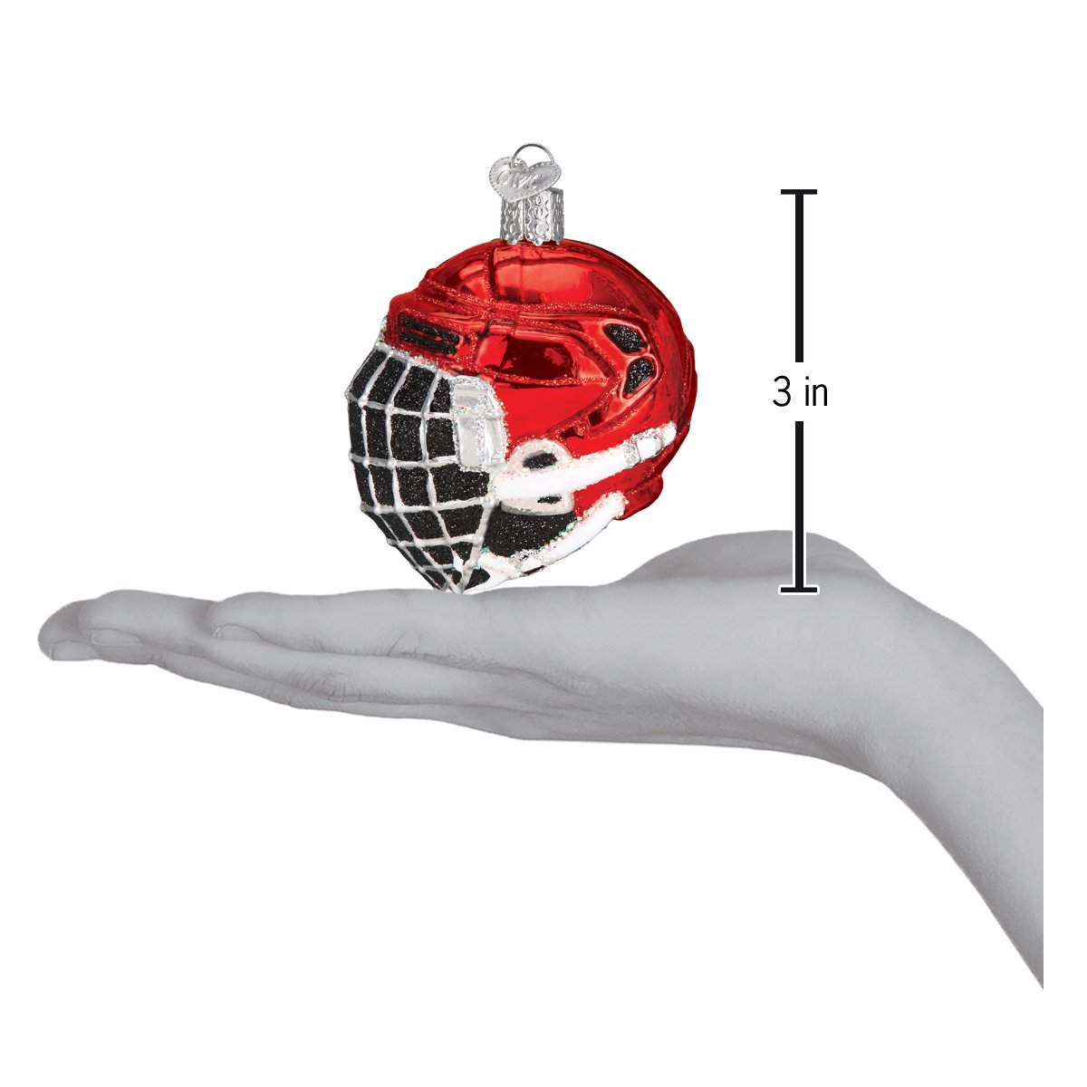 Hockey Helmet Ornament - Southlake Paws